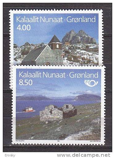 P6103 - GROENLAND Yv N°222/23 ** TOURISME - Unused Stamps