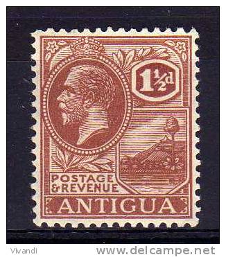 Antigua - 1929 - 1½d Definitive - MH - 1858-1960 Kronenkolonie