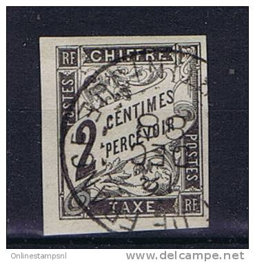 Colonies Francaises: Yv Timbre Tax 2 Martinique - Impuestos