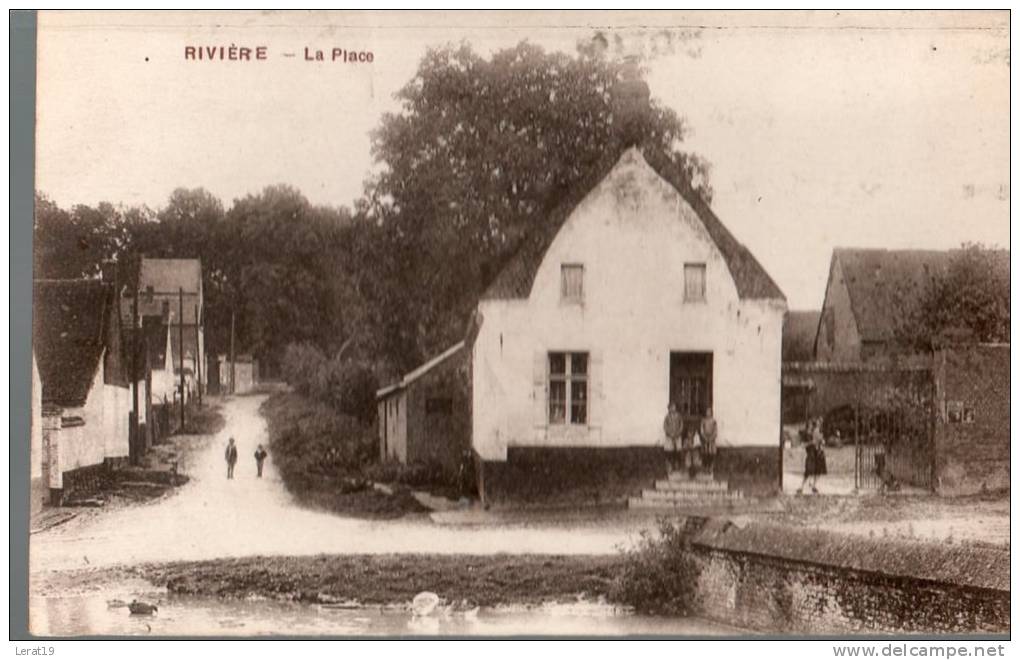 62...PAS DE CALAIS........RIVIERE...LA PLACE...... .ECRI T E .. ... . ‹(•¿• )› - Autres & Non Classés