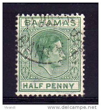 Bahamas - 1938 - ½d Definitive (Watermark Multiple Script CA) - Used - 1859-1963 Colonia Británica