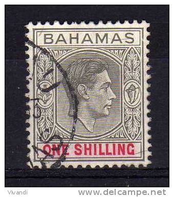 Bahamas - 1938 - 1 Shilling Definitive (Thick Paper) - Used - 1859-1963 Colonia Britannica