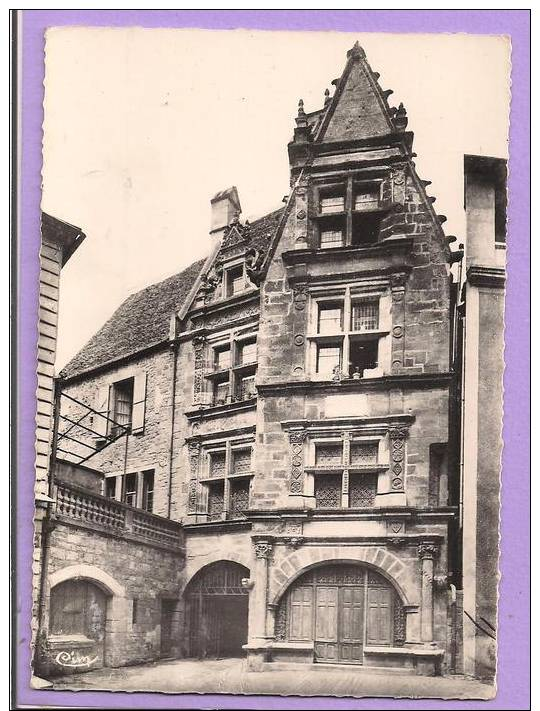 24 - SARLAT - La Caisse D'Epargne - Oblitérée - Photo Véritable - Sarlat La Caneda