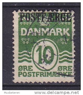 Denmark 1922 Mi. 5    10 Ø Wellenlinien M. Aufdruck Overprinted POSTFÆRGE - Pacchi Postali