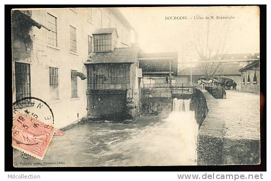 38 BOURGOIN JALLIEU / Usine De M. Diéderichs / - Bourgoin