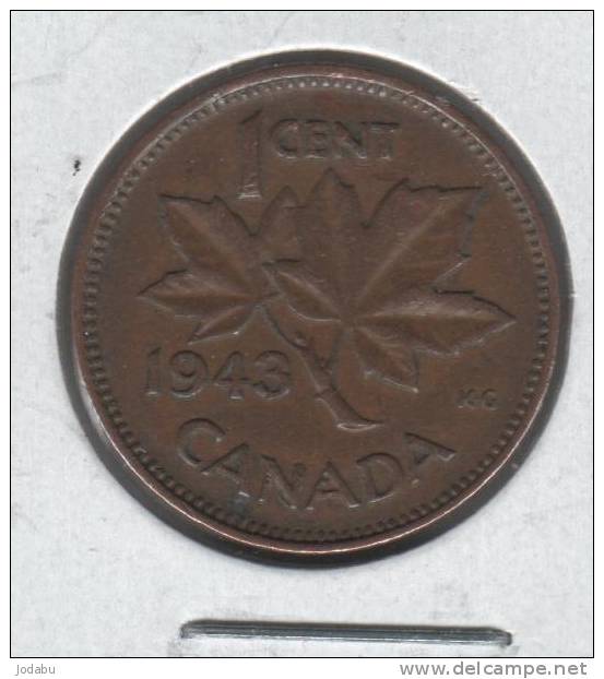 1 Cent De1942 Du Canada ...FAUTEE..voir Le Scan - Varietà E Curiosità