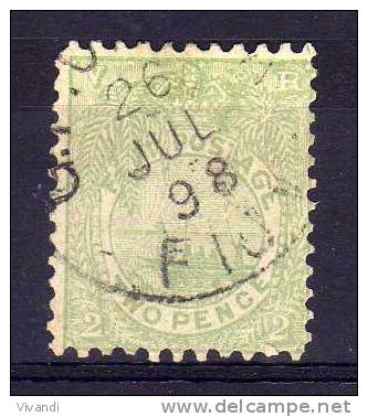 Fiji - 1897 - 2d Definitive - Used - Fiji (...-1970)