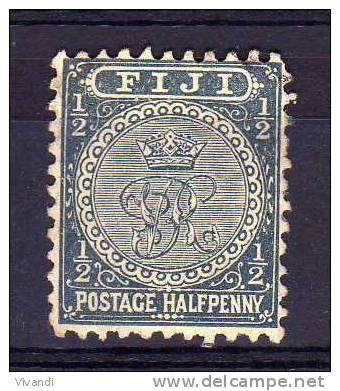 Fiji - 1896 - ½d Definitive - Used - Fiji (...-1970)