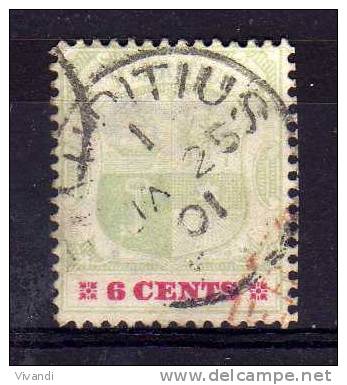 Mauritius - 1899 - 6 Cents Definitive - Used - Mauritius (...-1967)