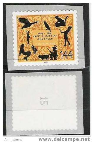 2005 Allem. Fed. Self Adhesive Yv. 2277 Mi. 2455 ** MNH With No.  40 - Ungebraucht