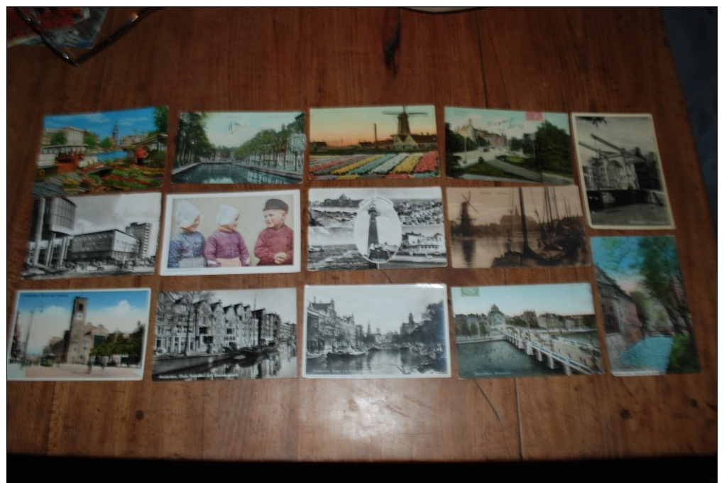 HOLLANDE : Lot De 88 Cartes Postales (1900 - 1970). - Other & Unclassified