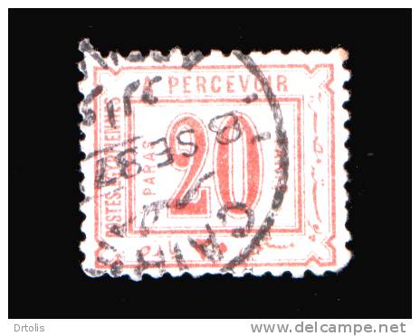 Egypt / 1886 / POSTAGE DUE / MI # 7 / VF USED. - 1866-1914 Khedivate Of Egypt