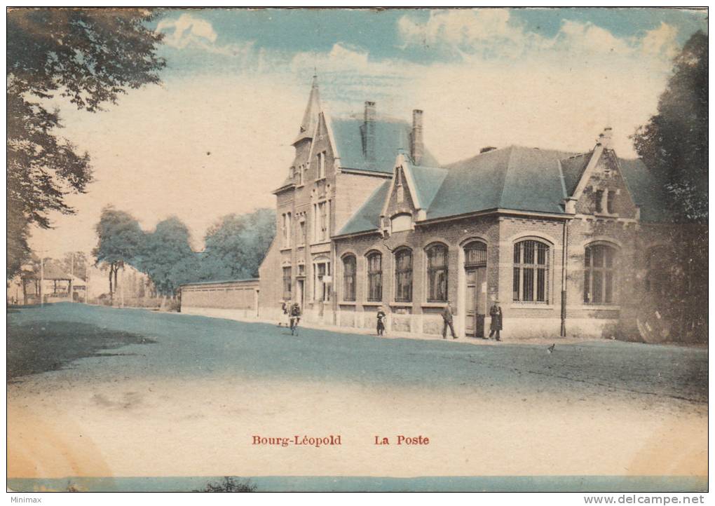 Bourg-Léopold - La Poste, Animé - Leopoldsburg