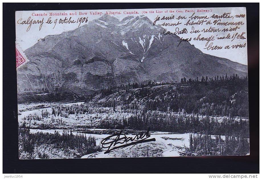 ALBERTA CANADA 1906 - Andere & Zonder Classificatie