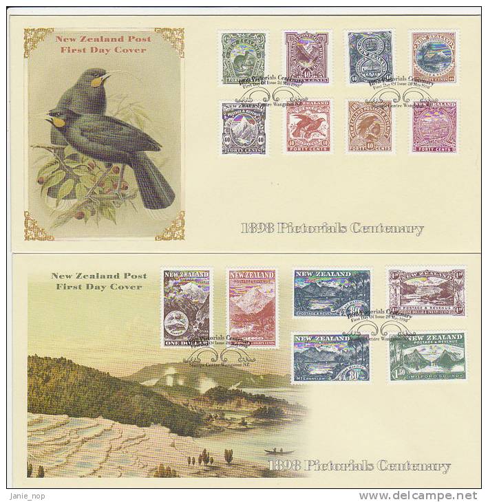 New Zealand 1998 Pictorials Centenary FDC - FDC