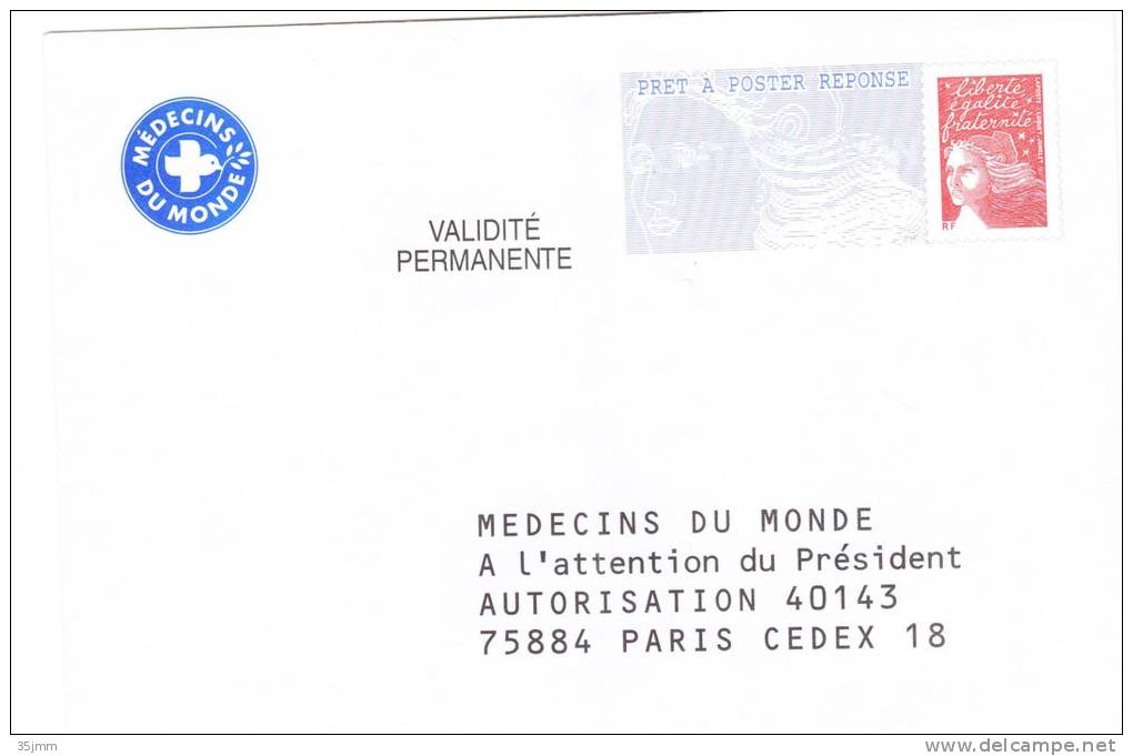 Medecin Du Monde  0204500 - PAP: Antwort/Luquet