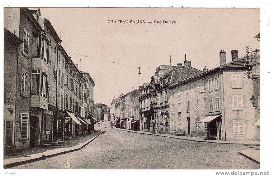 CHATEAU-SALINS/57/Rue Dufays/Réf:1001 - Chateau Salins