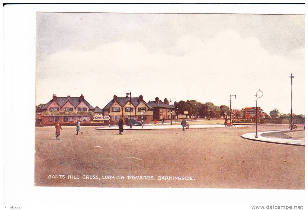 GANTS HILL CROSS, LOOKING TOWARDS BARKINGSIDE - Otros & Sin Clasificación