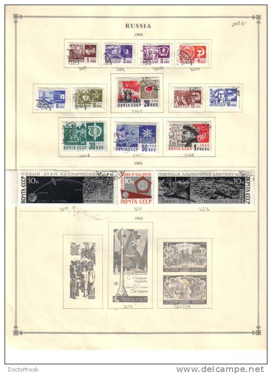 RUSSIA    Collection Of  Mounted Mint And Used As Per Scan. (4 SCANS) - Colecciones