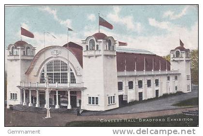 BRADFORD  EXHIBITION 1904 . CONCERT HALL - Exhibitions