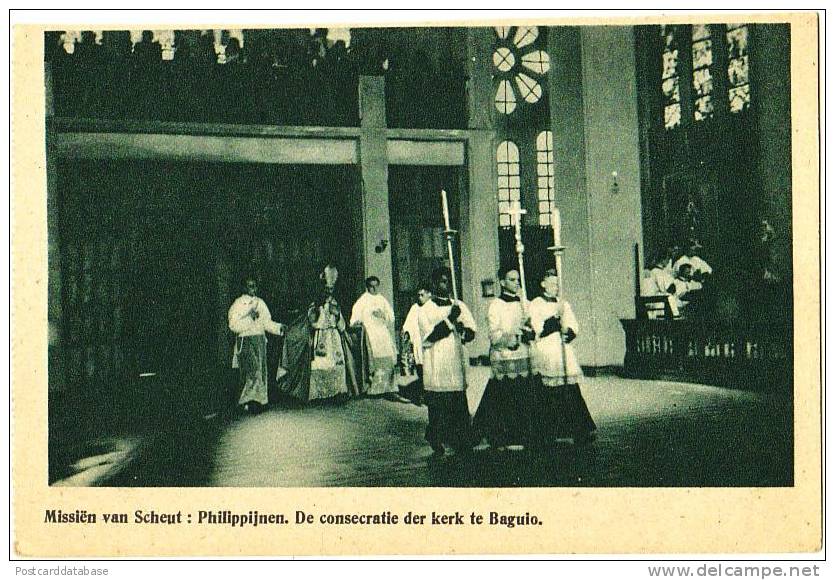 Missiën Van Scheut: Philippijnen - De Consecratie Der Kerk Te Baguio - Filipinas