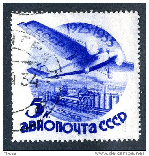 12382  RUSSIA   1934  MI.#462  SC# C45  (o) - Usados