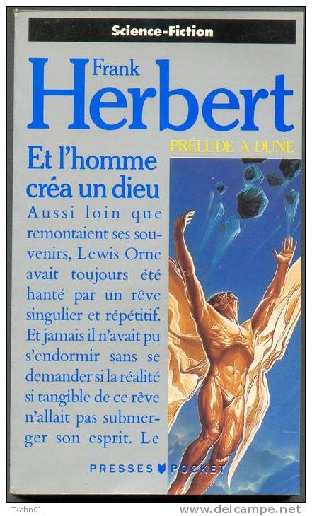 PRESSES-POCKET S-F N° 5304 " ET L'HOMME CREA UN DIEU "  FRANK-HERBERT  DE  1988 - Presses Pocket