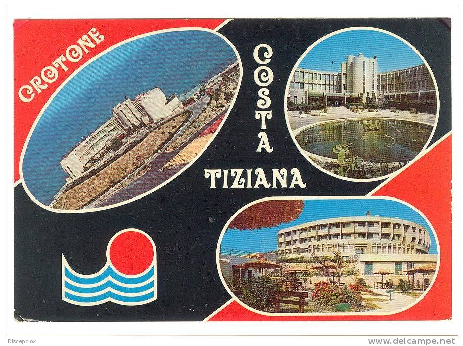 C2315 Crotone - HOTEL Costa Tiziana - Multipla / Viaggiata 1978 - Crotone