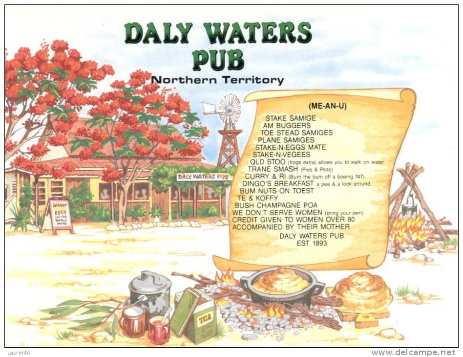 (314) Australia - NT - Daly Water Pub - Non Classificati