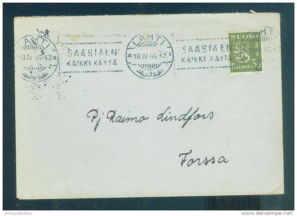 Sweden: Cover With Postmark 1945 - Fine - Briefe U. Dokumente