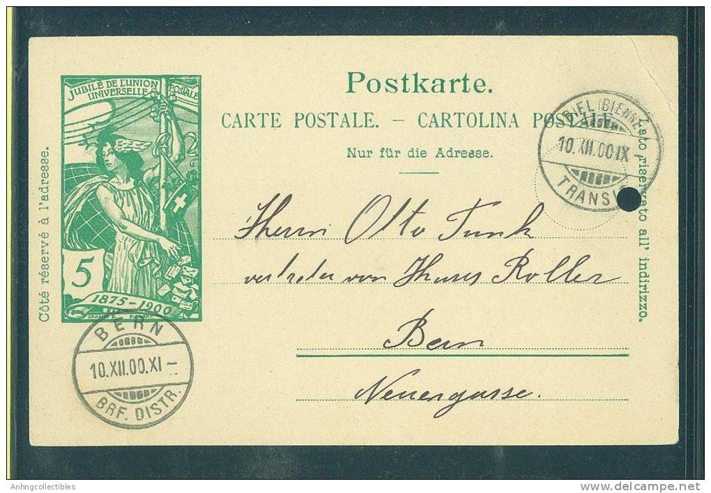 Finland: Post Card With Postmark 1900 - Fine - Brieven En Documenten