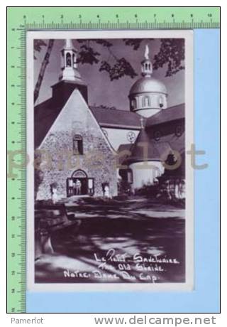 Notre Dame Du Cap Trois-Rivieres Canada ( Le Petit Sanctuaire  The Old Shrine ) Photo Réel Postcard Carte Postale - Trois-Rivières