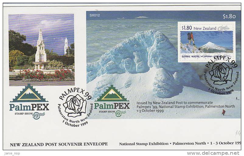 New Zealand 1999 Palmex FDC - FDC