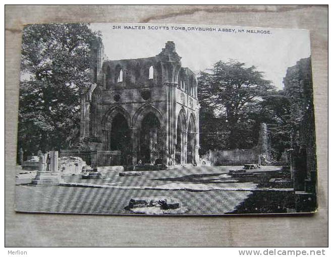 Scotland   St. Mary's Aisle And Tomb Of Sir Walter Scott  Dryburgh Abbey  - Roxburghshire   Melrose   D93638 - Roxburghshire