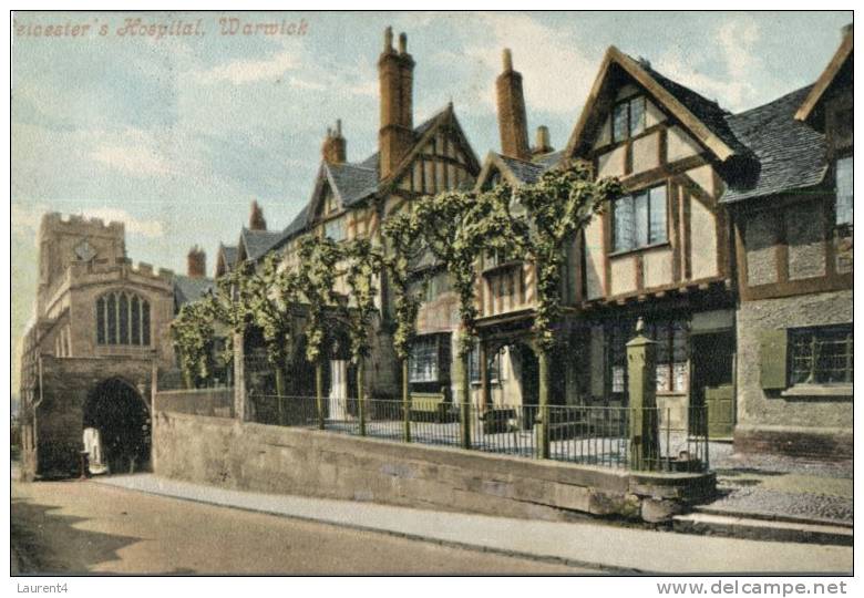 (108) Very Old Postcard - Carte Ancienne - UK - Warwick - Warwick