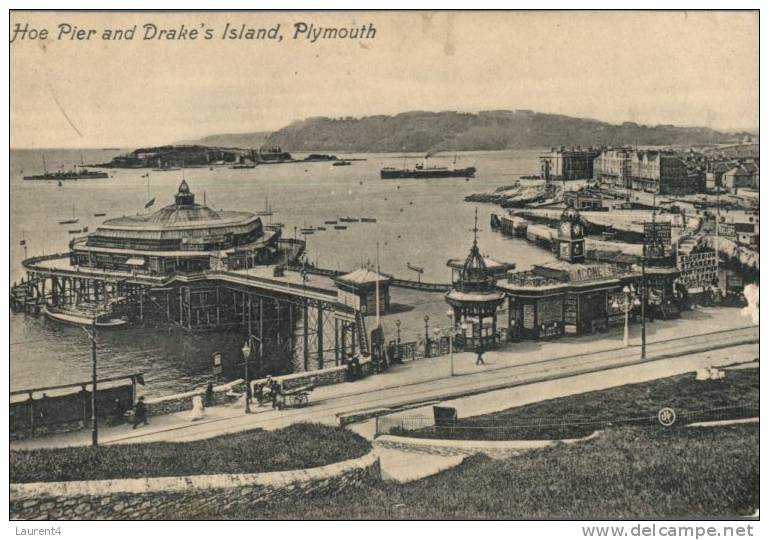 (108) Very Old Postcard - Carte Ancienne - UK - Plymouth - Plymouth