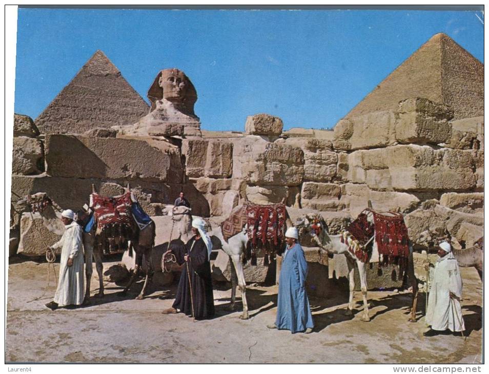 (109) Egypt - Giza Pyramid & Sphinx - Guiza