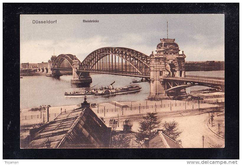 D1-26 DUSSELDORF RHEINBRUCKE - Düsseldorf