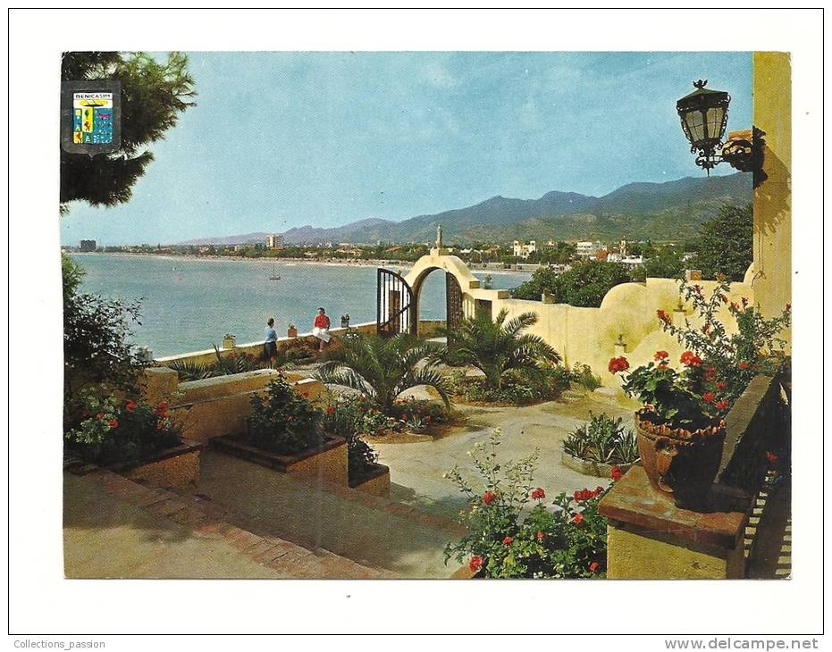 Cp, Espagne, Benicassim, Las Villas, Résidence Sainte Marie De La Mer, écrite - Castellón