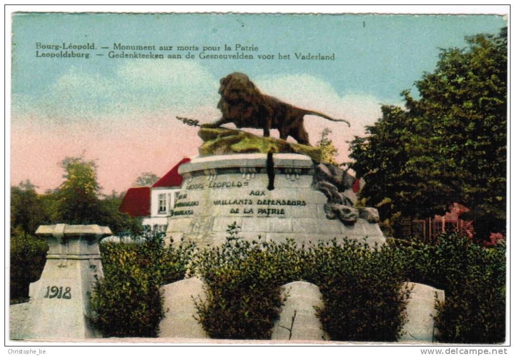 Kamp Van Beverloo, Camp Monument Sur Morts Pour La Patrie (pk8477) - Leopoldsburg (Kamp Van Beverloo)