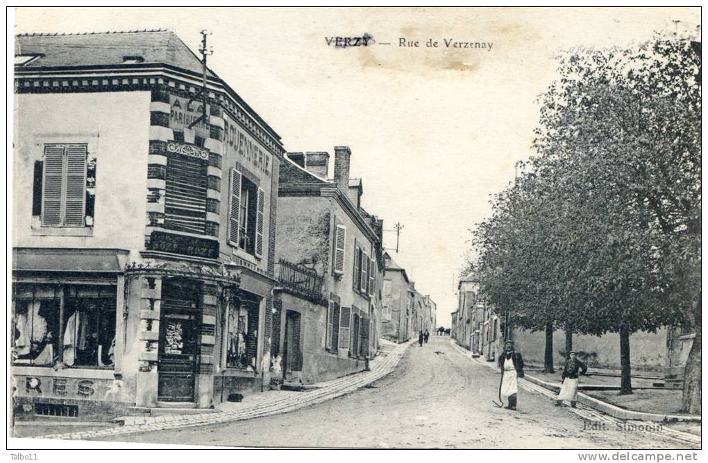 VERZY - Rue De Verzenay - Verzy