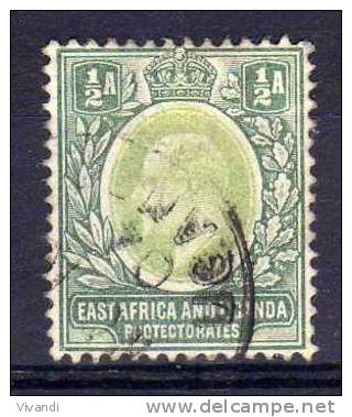 East Africa & Uganda Protectorates - 1904 - ½ Anna Definitive (Wmk Crown CA) - Used - Protectoraten Van Oost-Afrika En Van Oeganda