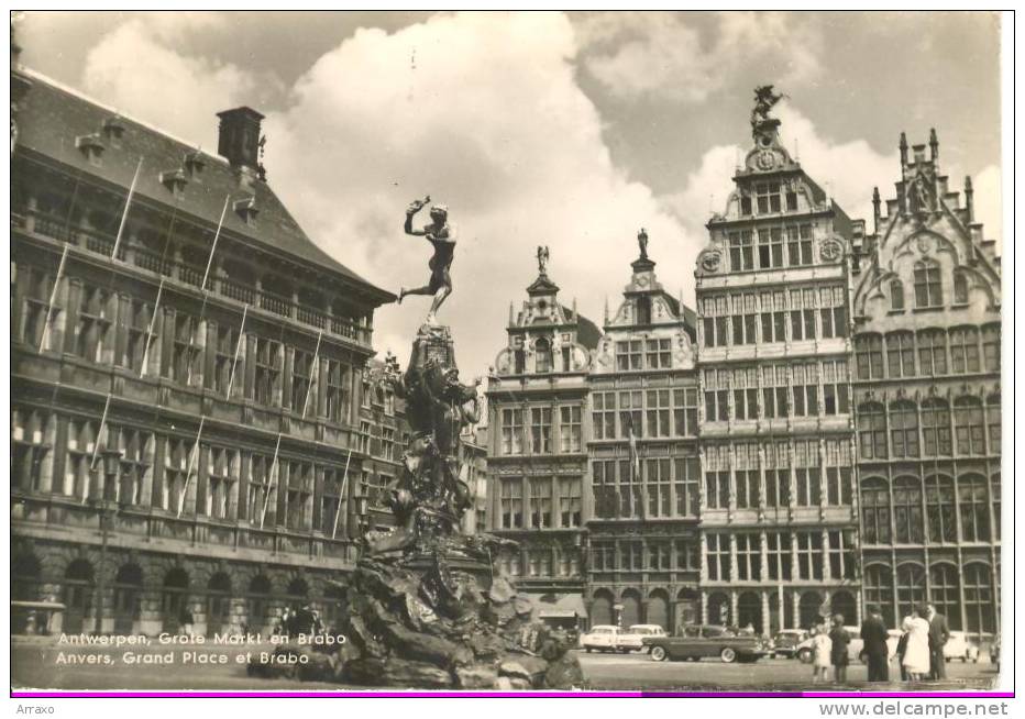 BEL006 - Anvers - Grand Place Et Brado - Antwerpen