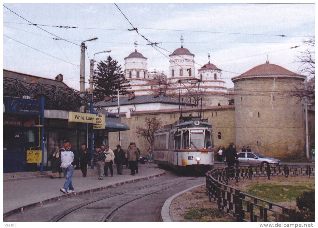 TRAM,TRAMWAYS,IASI,POST CARD UNUSED,ROMANIA. - Tramways