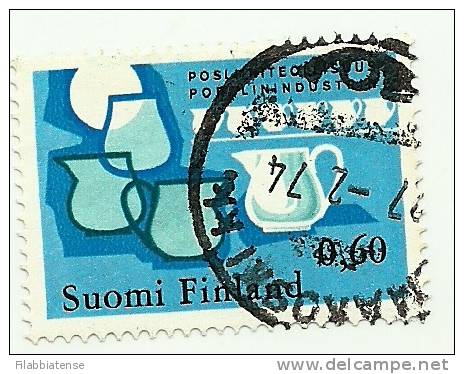 1973 - Finlandia 705 Porcellana C2083, - Gebraucht