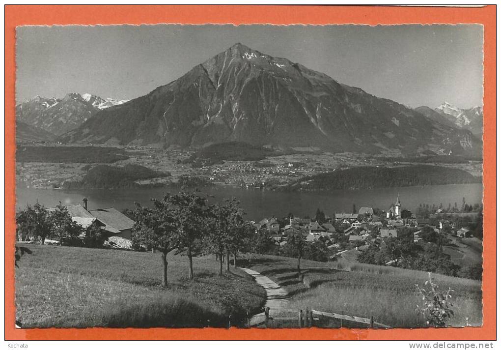 S302, Sigriswil, Thunersee, Niesen,  Circulée 1950 - Sigriswil