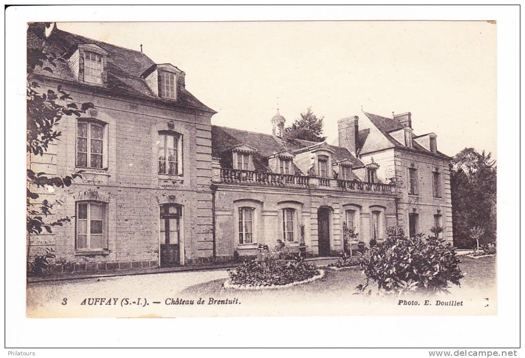 AUFFAY  --  Château De Brentuit - Auffay