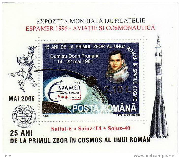 Romania / S/S / Philately World Exhibition - Gebraucht