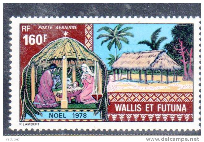 WALLIS ET FUTUNA - P.A N° 85 **  (1978) Noël - Neufs