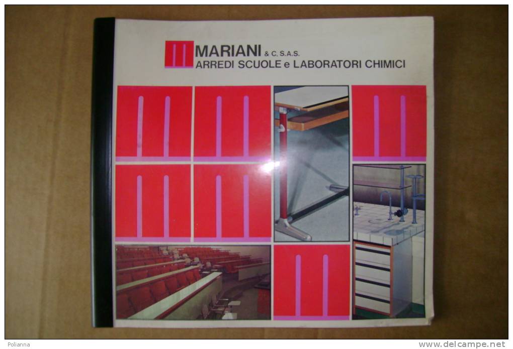 PBN/12 ARREDI SCUOLE-LABORATORI CHIMICI Mariani Catal.anni ´60 - Andere & Zonder Classificatie